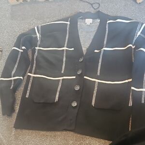 a new day Black and White Women's Sweater